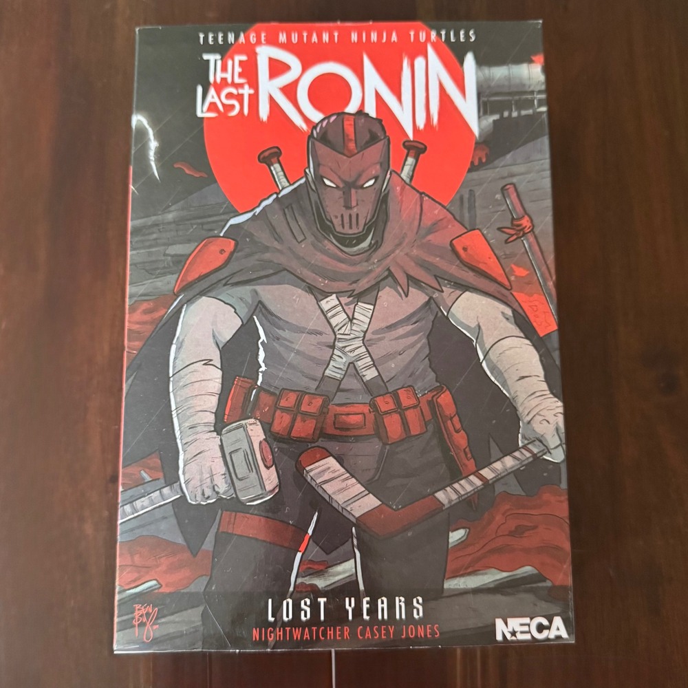 NECA TMNT The Last Ronin Nightwatcher Casey Jones 7" Action Figure Lost Year NEW